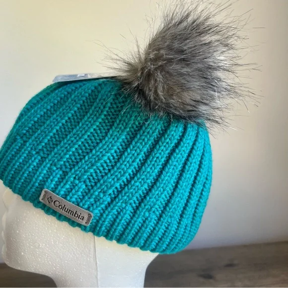 Columbia Snow Problem III Youth Beanie (Teal) SKU#H2486 - Picture 4 of 8